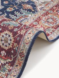 Tapis avec motif ornemental Sylla, 100 % polyester, Multicolore, Larg. 80 x long. 150 cm (taille XS)