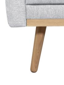 Sofá Saint (3 plazas), Tapizado: poliéster Alta resistenci, Estructura: madera de pino maciza, ag, Tejido gris claro, An 210 x F 93 cm