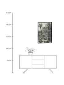 Zarámovaný digitální tisk Bamidele, Zelená, béžová, Š 60 cm, V 90 cm