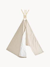 Tenda teepee per bambini Kid's Base, Rivestimento: 100% cotone, Struttura: legno di pino Questo prod, Bianco latte, Larg. 100 x Alt. 140 cm