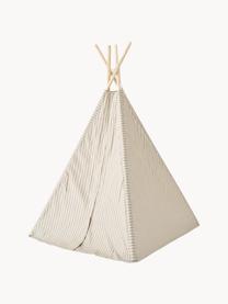 Kinder-Tipi Kid's Base, Bezug: 100 % Baumwolle, Gestell: Kiefernholz Dieses Produk, Off White, B 100 x H 140 cm