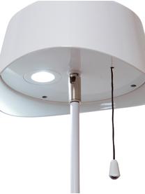 Lampada da tavolo solare da esterno Cervia, Paralume: materiale sintetico, Bianco, Larg. 18 x Alt. 36 cm