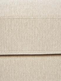 Sofa-Hocker Tribeca, Bezug: 100 % Polyester Der hochw, Gestell: Massives Buchenholz, Füße: Massives Buchenholz, lack, Webstoff Beige, B 80 x T 80 cm
