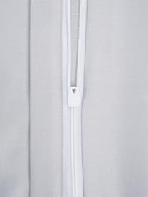Pościel z satyny bawełnianej Birk, Jasny szary, 200 x 200 cm