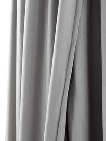 Tendina letto Savannah, Poliestere, Grigio, Ø 55 x Alt. 240 cm