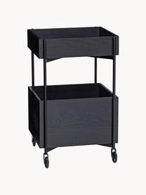 Camarera Fresh, Tablero de fibras de densidad media (MDF), madera de fresno, Negro, An 42 x F 68 cm