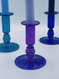Kerzenhalter Ombre Flash, Glas, Lila, Ø  10 x H 12 cm