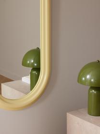 Specchio ovale alto Mael, Giallo chiaro, Larg. 50 x Alt. 140 cm