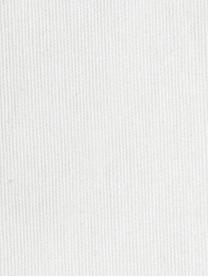 Copripoltrona Levante, 65% cotone, 35% poliestere, Color crema, Larg. 55 x Lung. 220 cm