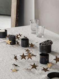 Ghirlanda di Natale Stars, Ottone, Ottone, Lung. 250 cm