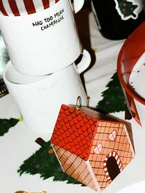 Ozdoba choinkowa Gingerbread House, Drewno mangowe, papier mâché 

Ten produkt jest wykonany z drewna pochodzącego ze zrównoważonych upraw, które posiada certyfikat FSC®., Brązowy, rdzawoczerwony, Ø 8 x W 9 cm