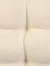 Coussin de chaise brodé Maria, Endroit : multicolore Envers : beige, larg. 40 x long. 40 cm