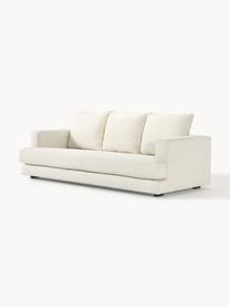 Sofa Tribeca (3-Sitzer), Bezug: 100 % Polyester Der hochw, Gestell: Massives Kiefernholz, Webstoff Cremeweiss, B 228 x T 104 cm