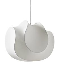 Lámpara de techo Pearl, Pantalla: plástico con aspecto de s, Anclaje: metal con pintura en polv, Cable: cubierto en tela, Blanco mate, An 50 x Al 45 cm