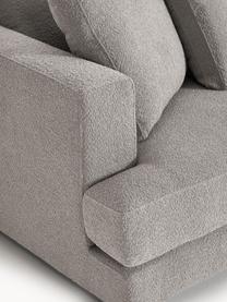 Bouclé-Ecksofa Tribeca, Bezug: Bouclé (93 % Polyester, 6, Gestell: Buchenholz, Kiefernholz, , Bouclé Grau, B 274 x T 192 cm, Eckteil rechts