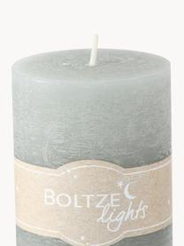 Set de velas Trent, 3 uds., Gris, Ø 7 x Al 10 cm