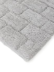 Tapis de bain moelleux gris Metro, 100 % coton bio
Qualité supérieure 1900 g/m², Gris, larg. 50 x long. 60 cm