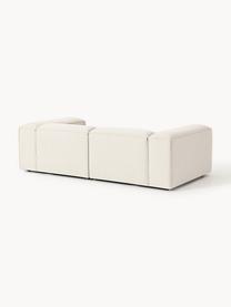 Modulares Sofa Lennon (3-Sitzer) aus Leinen-Mix, Bezug: 50 % Viskose, 25 % Leinen, Gestell: Fichtenholz, Sperrholz, m, Leinen-Mix Beige, B 238 x T 119 cm