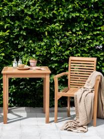 Záhradný stôl z tíkového dreva Kenya, Prírodné tíkové drevo, Tíkové drevo, Š 70 x H 70 cm