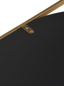 Specchio angolare da terra Masha, Cornice: metallo rivestito, Superficie dello specchio: lastra di vetro, Ottonato, Larg. 65 x Alt. 160 cm