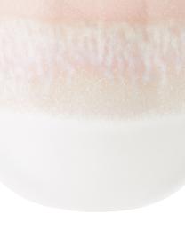 Handgemachte Becher Café mit Farbverlauf, 4 Stück, Steingut, Pink, Ø 8 x H 9 cm