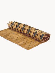 Tapis de bain bambou Palito, antidérapant, Brun, larg. 50 x long. 70 cm