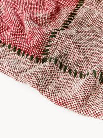 Plaid tricoté Noël Starry, 100 % coton

Le matériau est certifié STANDARD 100 OEKO-TEX®, CITEVE, 137 CITEVE, Beige clair, rouge, vert foncé, larg. 130 x long. 170 cm