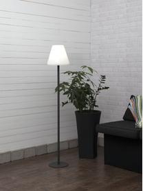 Lámpara de pie LED para exterior Gardenlight, con enchufe, Pantalla: plástico, Cable: plástico, Blanco, gris antracita, Ø 28 x Al 150 cm