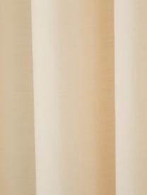 Cortina de baño Coloris, 67% poliéster, 33% algodón
Repelente al agua, no impermeable, Beige, An 180 x L 200 cm