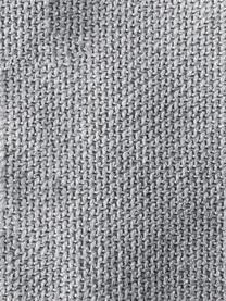 Modulares Sofa Lennon (4-Sitzer) mit Hocker, Bezug: 100 % Polyester Der strap, Gestell: Massives Kiefernholz, Spe, Füße: Kunststoff Dieses Produkt, Webstoff Grau, B 327 x T 207 cm