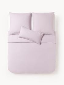 Baumwollperkal-Bettdeckenbezug Elsie, Webart: Perkal Fadendichte 200 TC, Lavendel, B 200 x L 200 cm