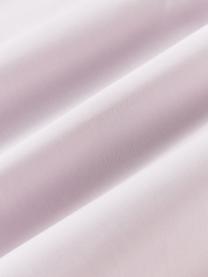 Perkal katoenen dekbedovertrek Elsie, Weeftechniek: perkal, Lavendel, B 200 x L 200 cm
