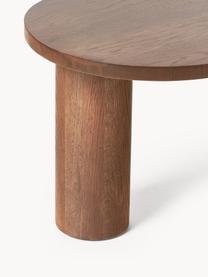 Konferenční stolek z dubového dřeva v organickém tvaru Didi, Masivní dubové dřevo, olejované

Tento produkt je vyroben z udržitelných zdrojů dřeva s certifikací FSC®., Ořechové dřevo, Š 90 cm, H 51 cm