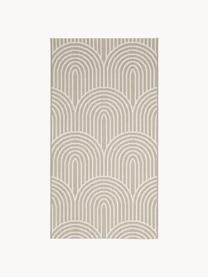 Tapis d'extérieur Arches, 86 % polypropylène, 14 % polyester, Beige, larg. 80 x long. 150 cm (taille XS)