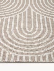 Tapis d'extérieur Arches, 86 % polypropylène, 14 % polyester, Beige, larg. 80 x long. 150 cm (taille XS)