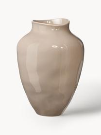 Vaso fatto a mano Latona, Gres, Beige, Ø 21 x Alt. 30 cm
