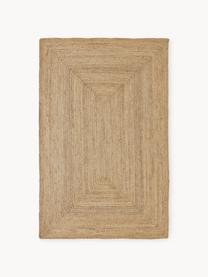 Tapis en jute fait main Sharmila, 100 % jute, Brun, larg. 60 x long. 90 cm (taille XXS)