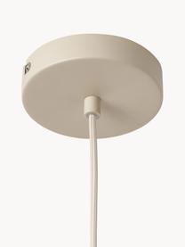 Závesná lampa s asymetrickým tienidlom Nyla, Béžová, Ø 45 x V 45 cm