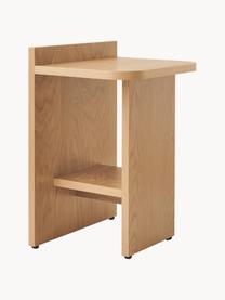 Mesa auxiliar de madera de roble Ismo, Madera de roble, Roble, An 40 x Al 56 cm