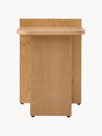 Mesa auxiliar de madera de roble Ismo, Madera de roble, Roble, An 40 x Al 56 cm