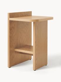 Mesa auxiliar de madera de roble Ismo, Madera de roble, Roble, An 40 x Al 56 cm