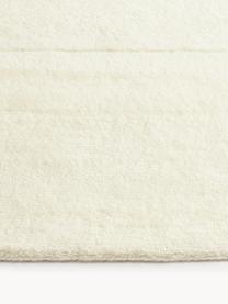Tapis en laine tissé à la main Gwyneth, 100 % laine, certifié RWS

Les tapis en laine peuvent perdre des fibres lors des premières semaines et des peluches peuvent se former, ce phénomène est naturel et diminue à mesure de votre usage et du temps, Blanc cassé, larg. 160 x long. 230 cm (taille M)
