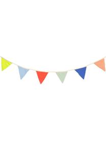 Guirlande en coton bio Flag, 300 cm, Multicolore