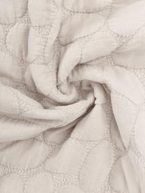 Prošívaný přehoz Mailey, 100% polyester, Béžová, Š 150 cm, D 250 cm (pro postele s rozměry až 100 x 200 cm)