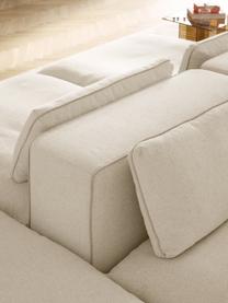 Salon lounge modulable Felix, Tissu beige clair, larg. 320 x prof. 250 cm