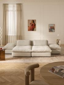 Salon lounge modulable Felix, Tissu beige clair, larg. 320 x prof. 250 cm