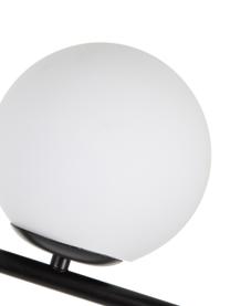 Lampada da soffitto Spheric, Metallo, vetro, Bianco con macchie nere, Larg. 15 x Prof. 98 cm