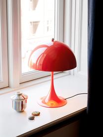 Lampe à poser LED à intensité variable avec fonction minuterie Panthella, haut. 34 cm, Acier rouge corail, Ø 25 x haut. 34 cm