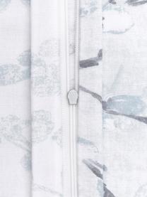 Dwustronna pościel z surowej flaneli Deluxe, Jasny niebieski, 135 x 200 cm + 1 poduszka 80 x 80 cm