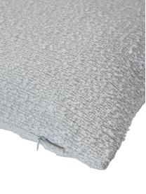 Bouclé kussenhoes Coda in wit, 97% polyester, 3% acryl, Wit, B 50 x L 50 cm